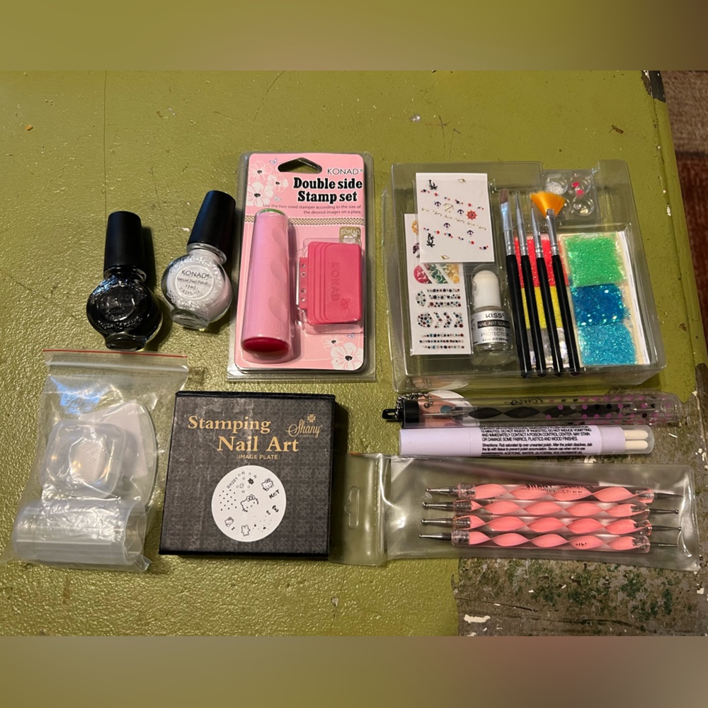 Assorted Nail Stamping & Art Set